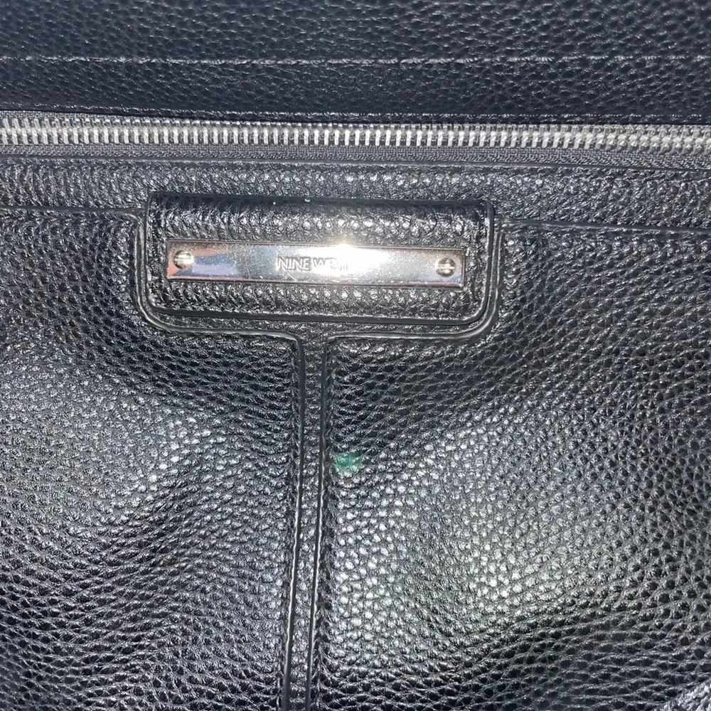 Nine West Black Leather Women's Bag